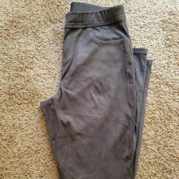 Sophie Max Pants Jumpsuits Sophie Max Grey Josslene Faux